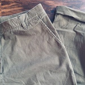 Woolrich Women's Olive Chino Pants